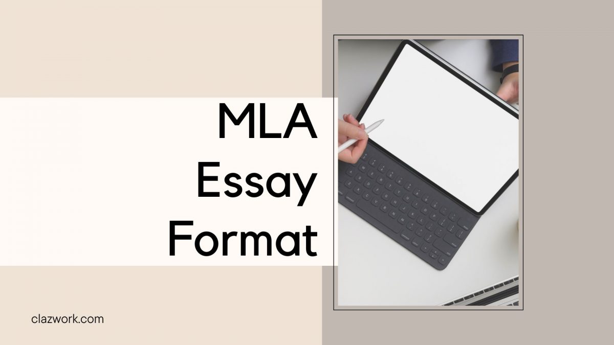 mla essay format presentation